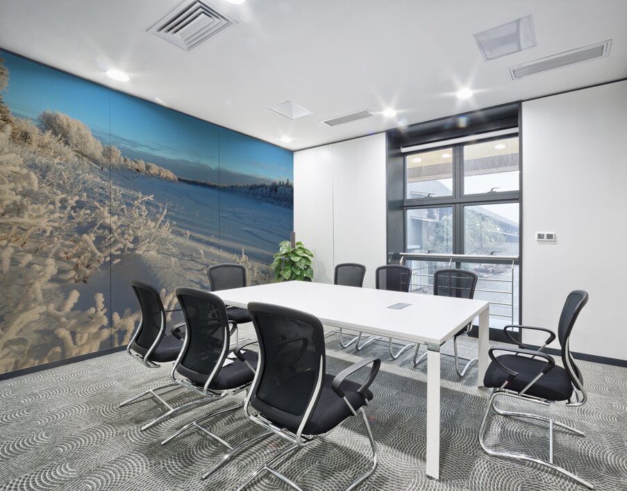 Frozen Hay River magic Wall Printing