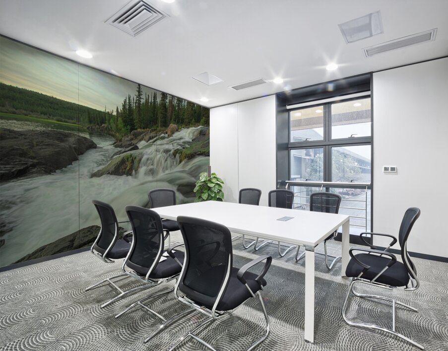 Rampart Falls Summer flow Wall Printing