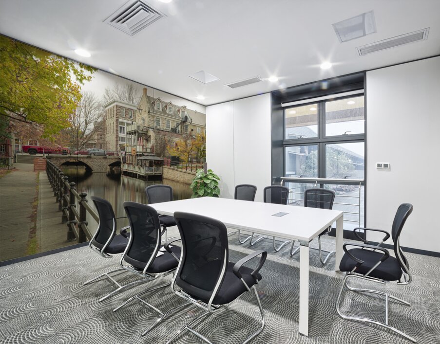 Perth Canal Autumn Reflections Wall Printing