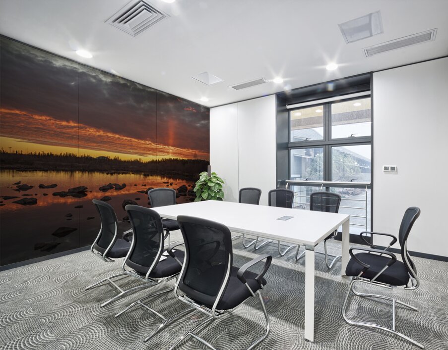 Mesmerizing Yellowknife Fiery Summer skies Wall Printing