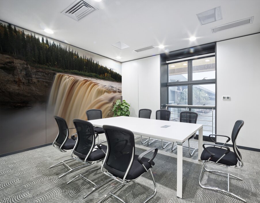 Next to Alexandra Falls -  Autumn Wall Printing