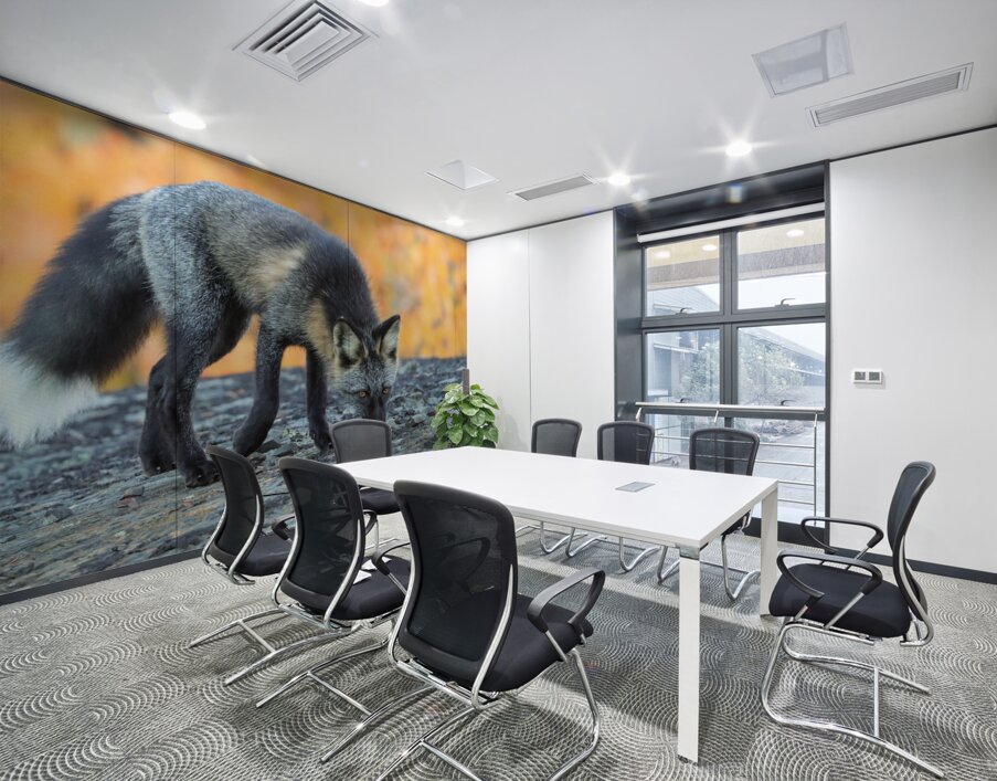 Autumn Crossfox Wall Printing