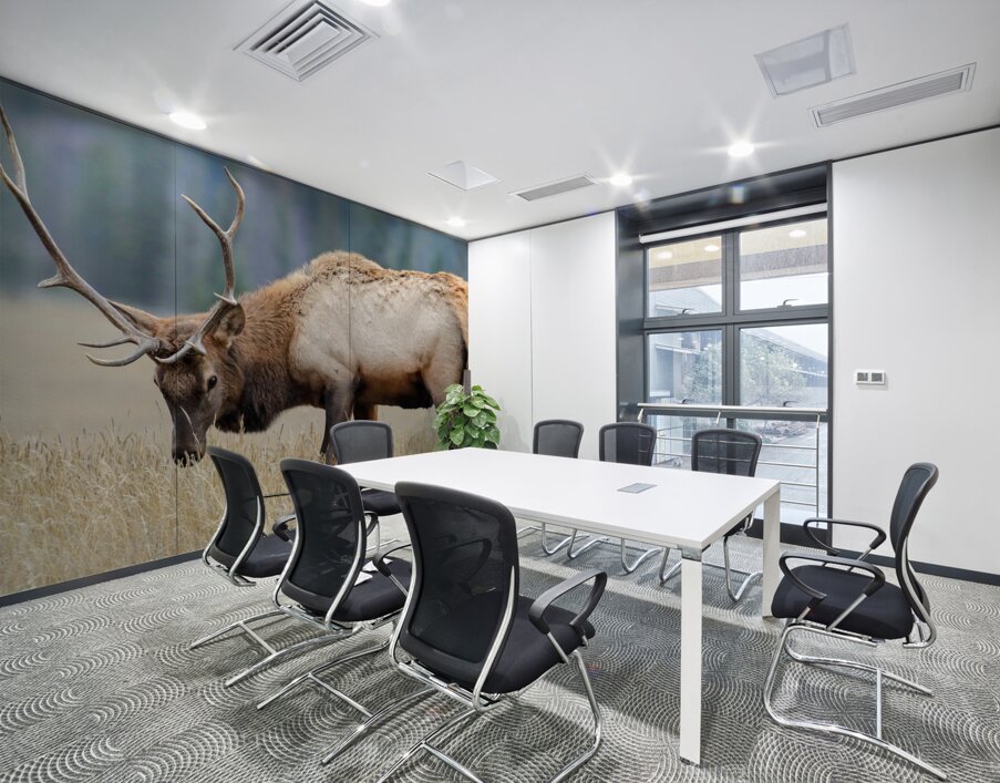 Jasper Elk Wall Printing