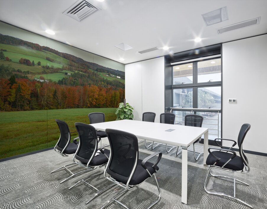 Barnet Autumn Rolling Hills Wall Printing