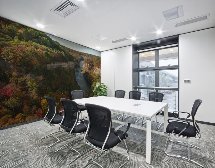 Inspiration Point Overlook Autumn Magic Wall Printing