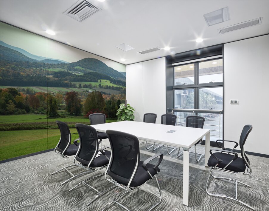 Autumn Rolling Hills of Peacham Wall Printing