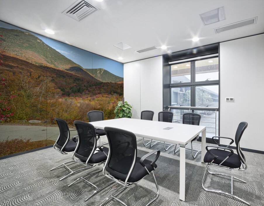 New Hampshire Mountain Skittles Wall Printing