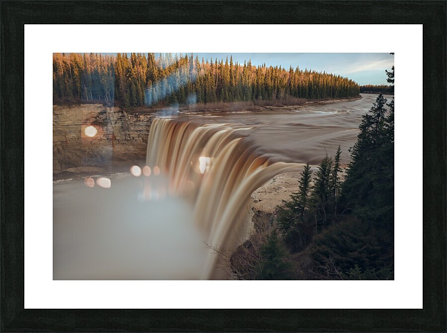 Power and Beauty of Alexandra Picture Frame print