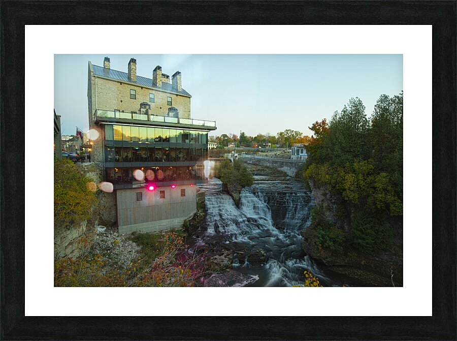 Autumn at Elora Mill Picture Frame print
