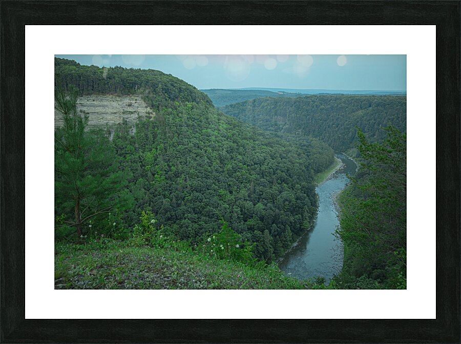 Archery Field Overlook Beauty Picture Frame print