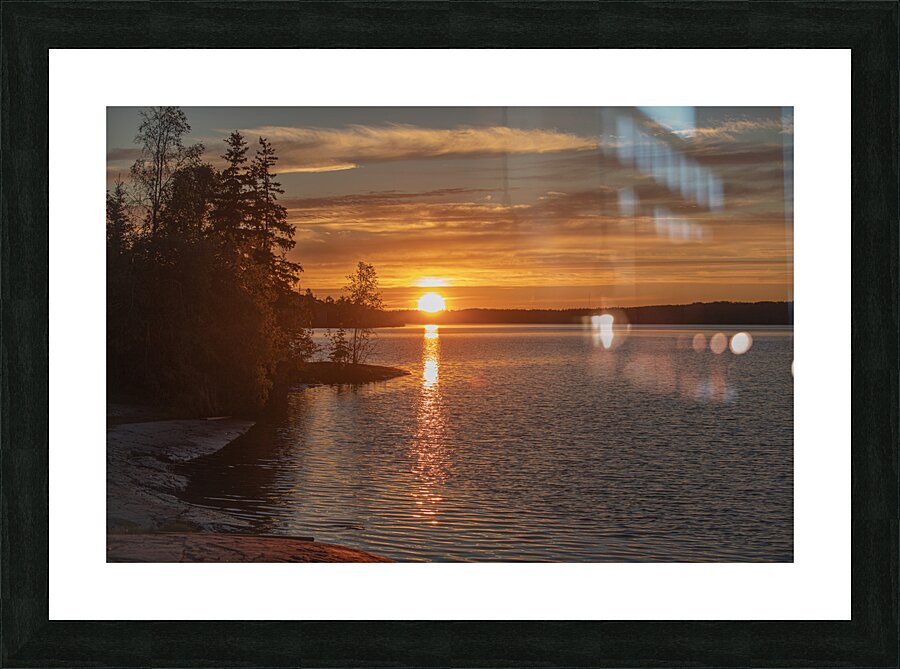 Majesty of the Midnight Sun Picture Frame print