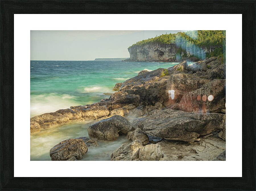 Stormhaven Boulder Beauty Picture Frame print