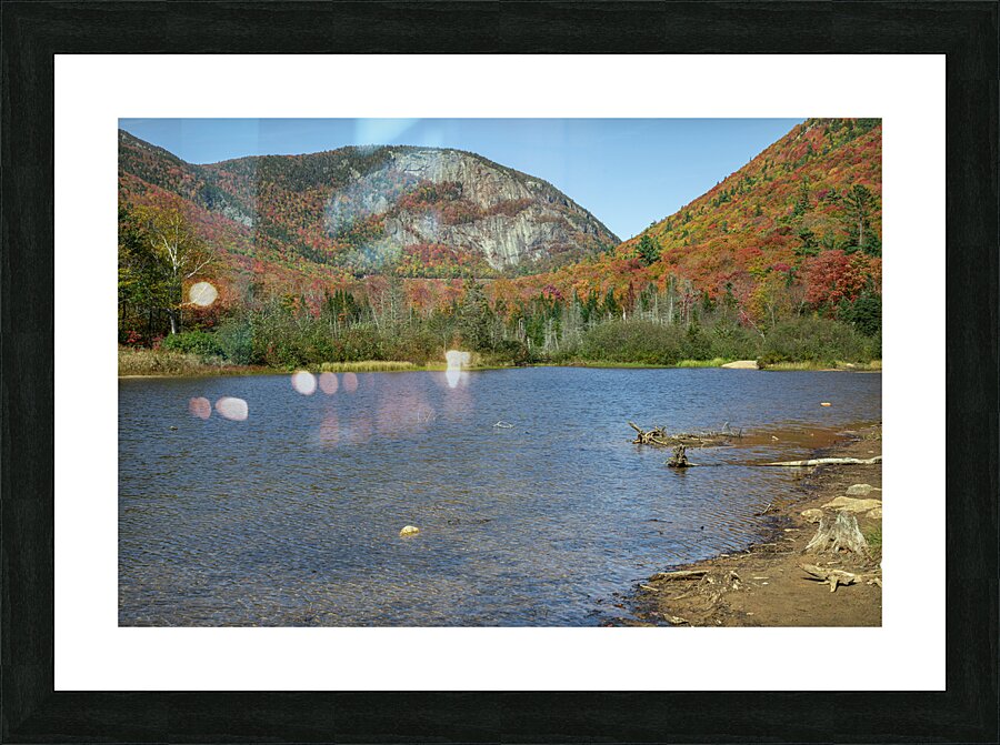 Autumn at Willey Pond Picture Frame print