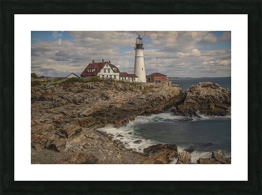 Portland Maine Head light Picture Frame print