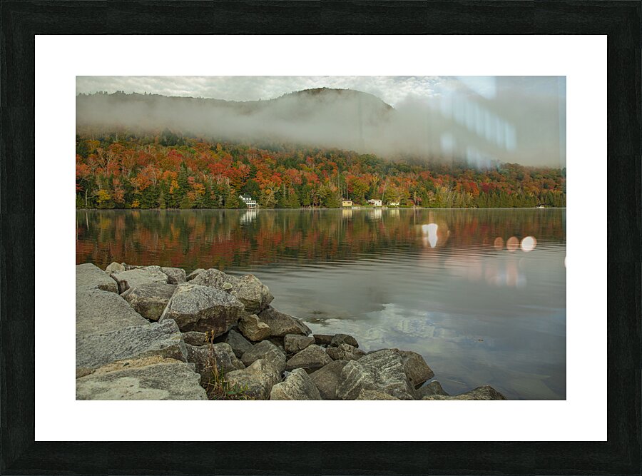 Autumn Morning Vibrancy Picture Frame print