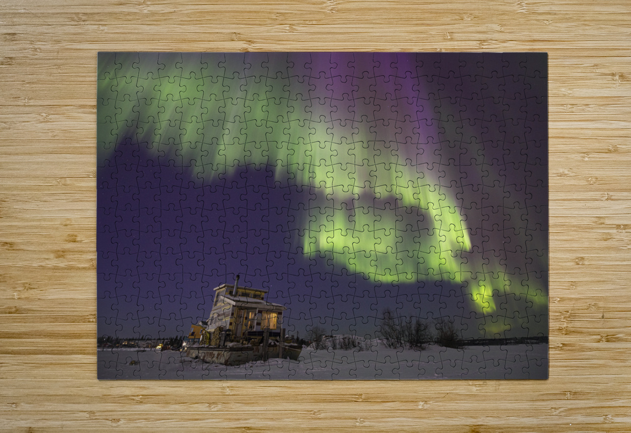 Aurora Curtain Daniel Pekar Photography Puzzle printing