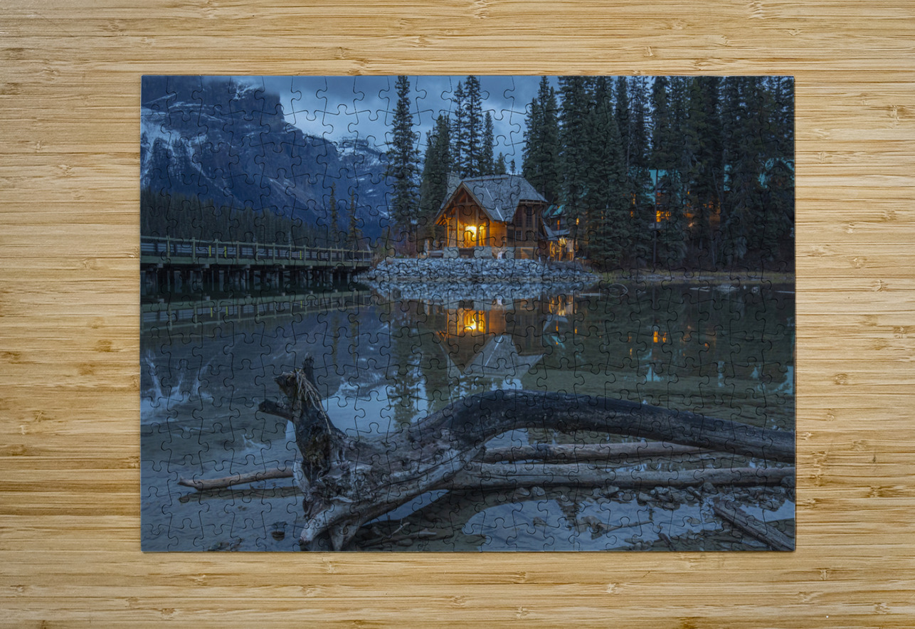 Emerald Lake Cilantro reflections Daniel Pekar Photography Puzzle printing