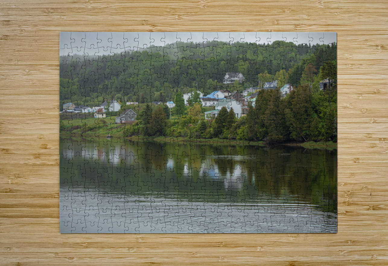 Foggy Spring Morning refections Daniel Pekar Photography Puzzle printing