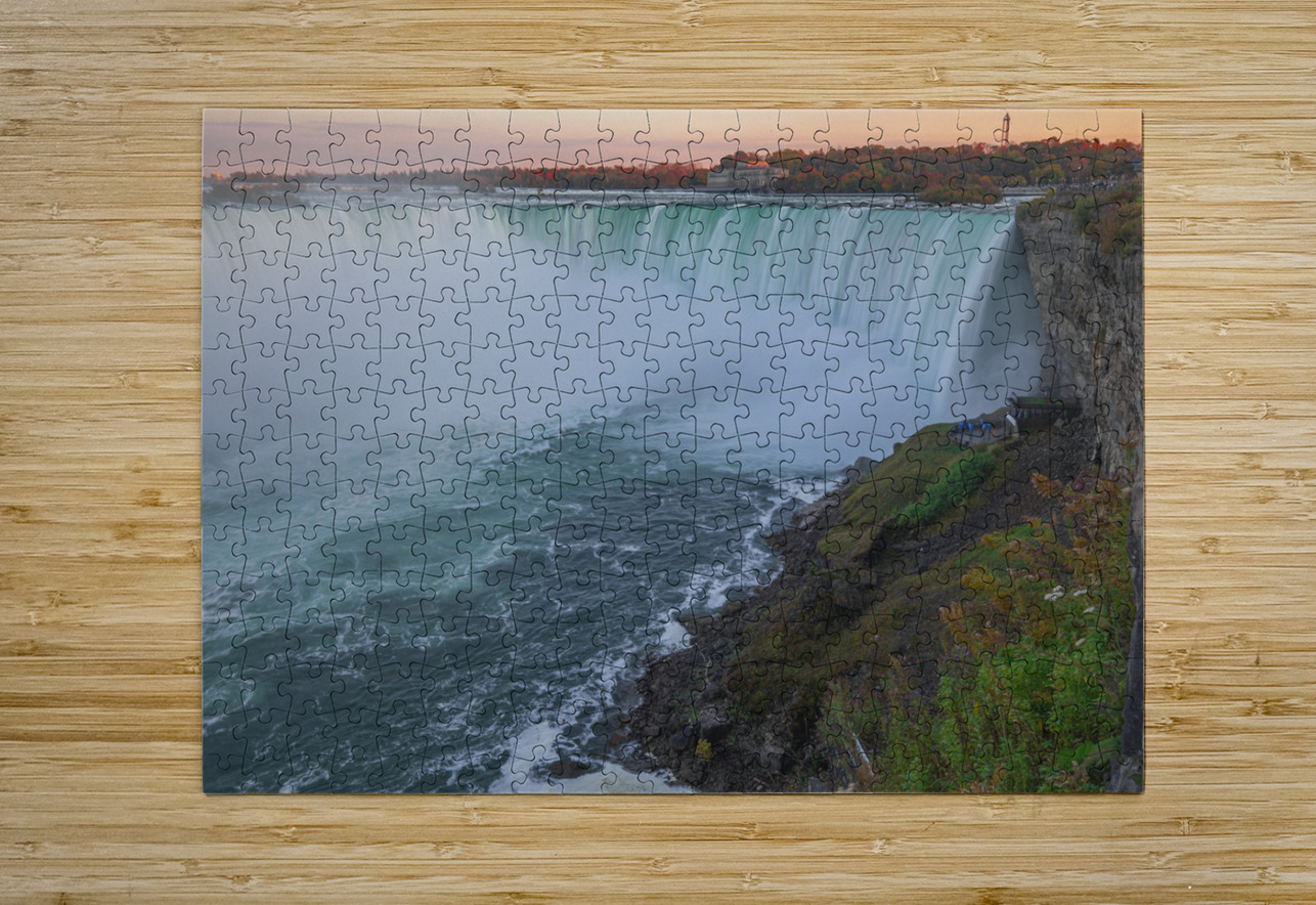 Horshoe Falls Autumn Majesty Daniel Pekar Photography Puzzle printing