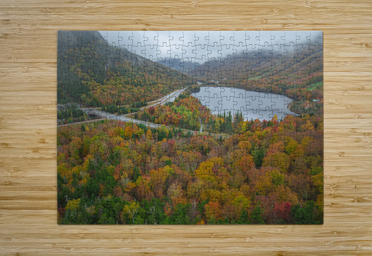 Artist s Bluff Autumn lookout Daniel Pekar Photography Puzzle printing