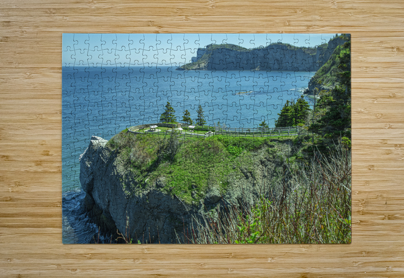 Seascape overlook of Forillion Daniel Pekar Photography Puzzle printing