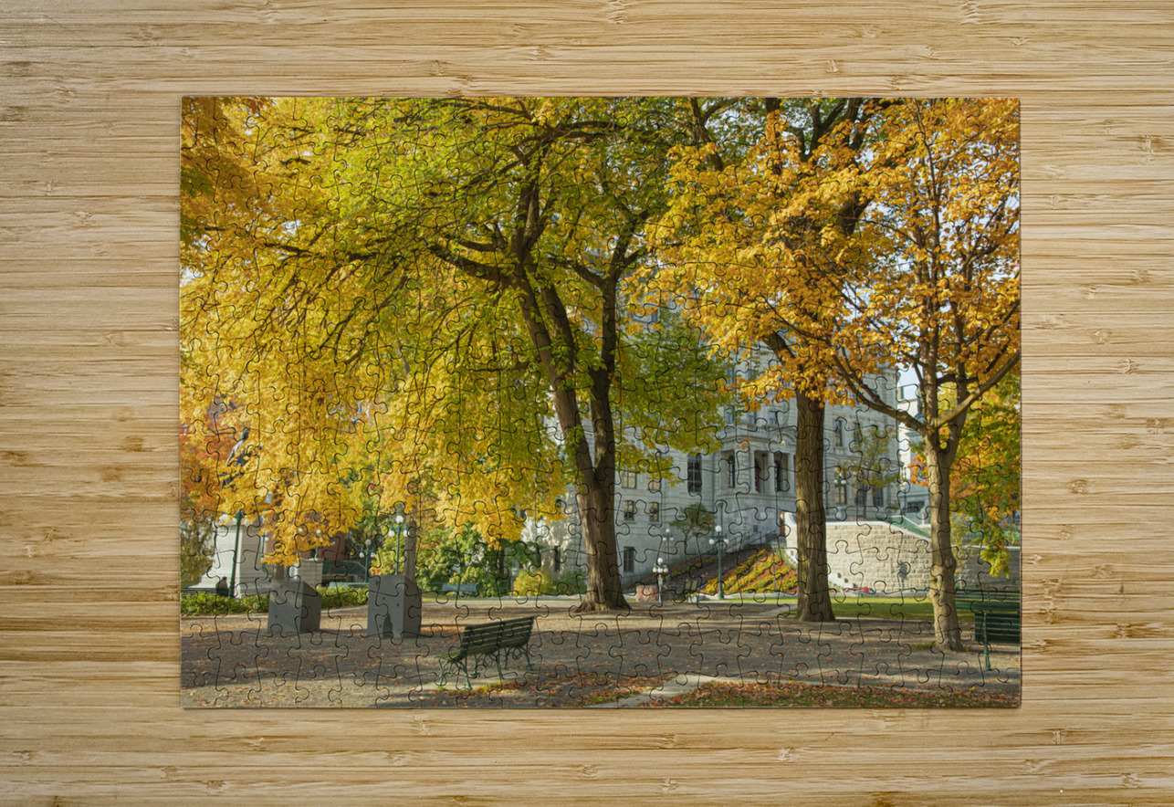 Autumn Splash in Quebec City Daniel Pekar Photography Puzzle printing