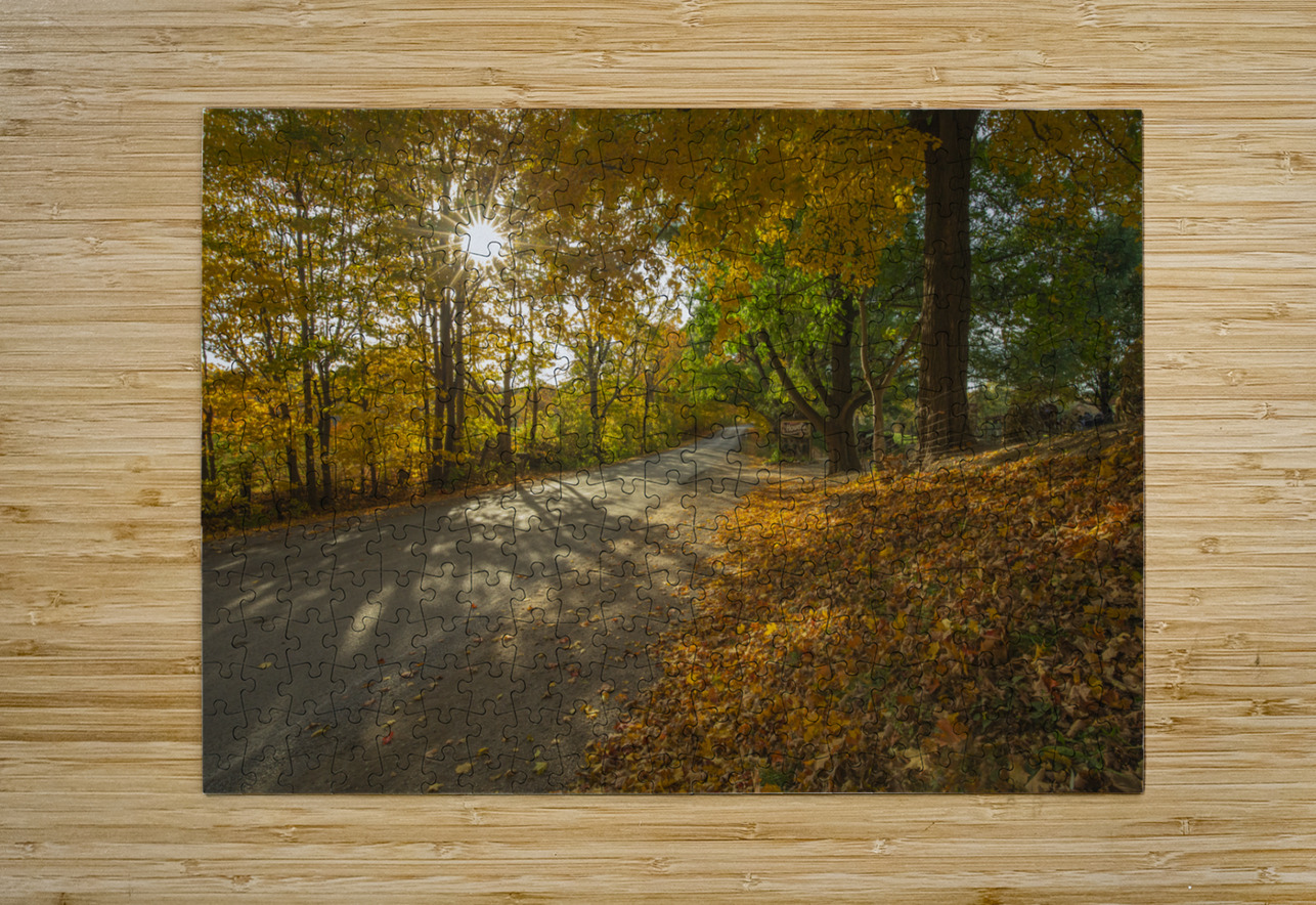 Howells Autumn Road Daniel Pekar Photography Puzzle printing