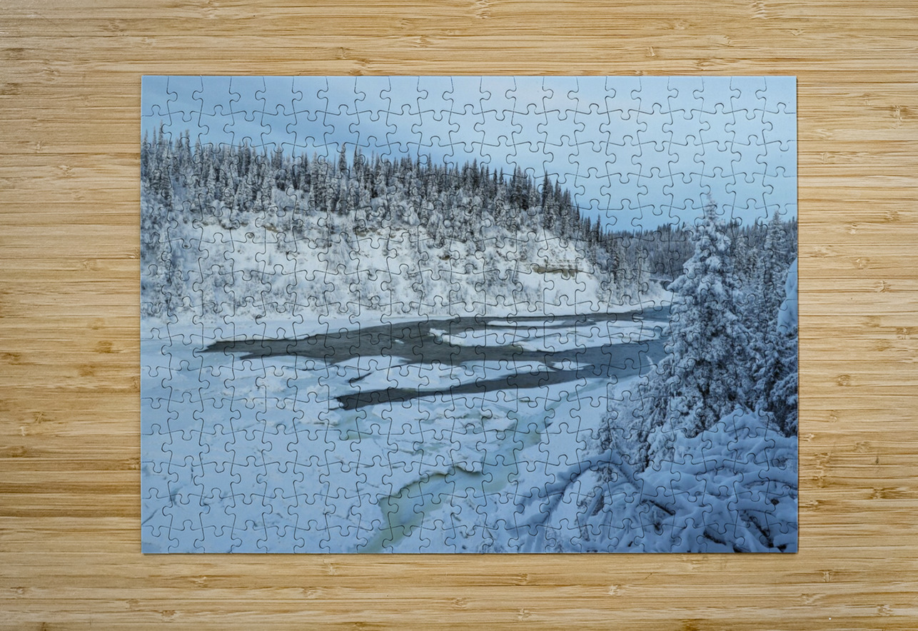 Lady Evelyn Winter Wonderland Daniel Pekar Photography Puzzle printing