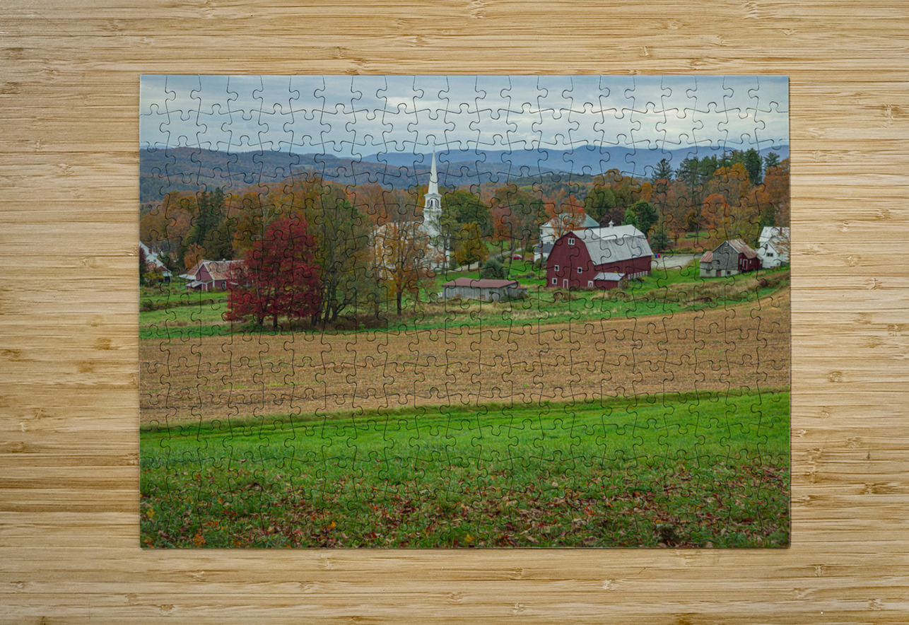 Peachham Autumn Farm Daniel Pekar Photography Puzzle printing