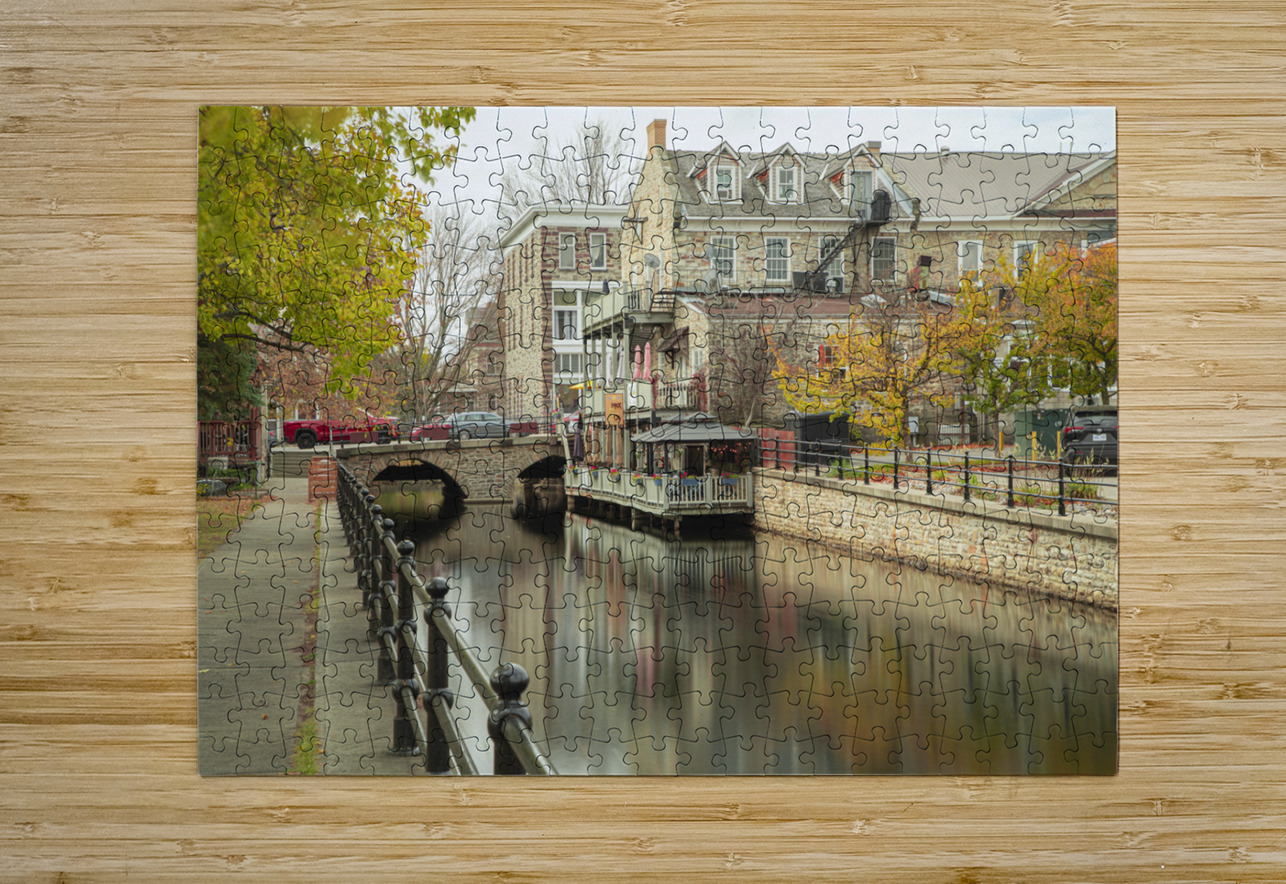 Perth Canal Autumn Reflections Daniel Pekar Photography Puzzle printing