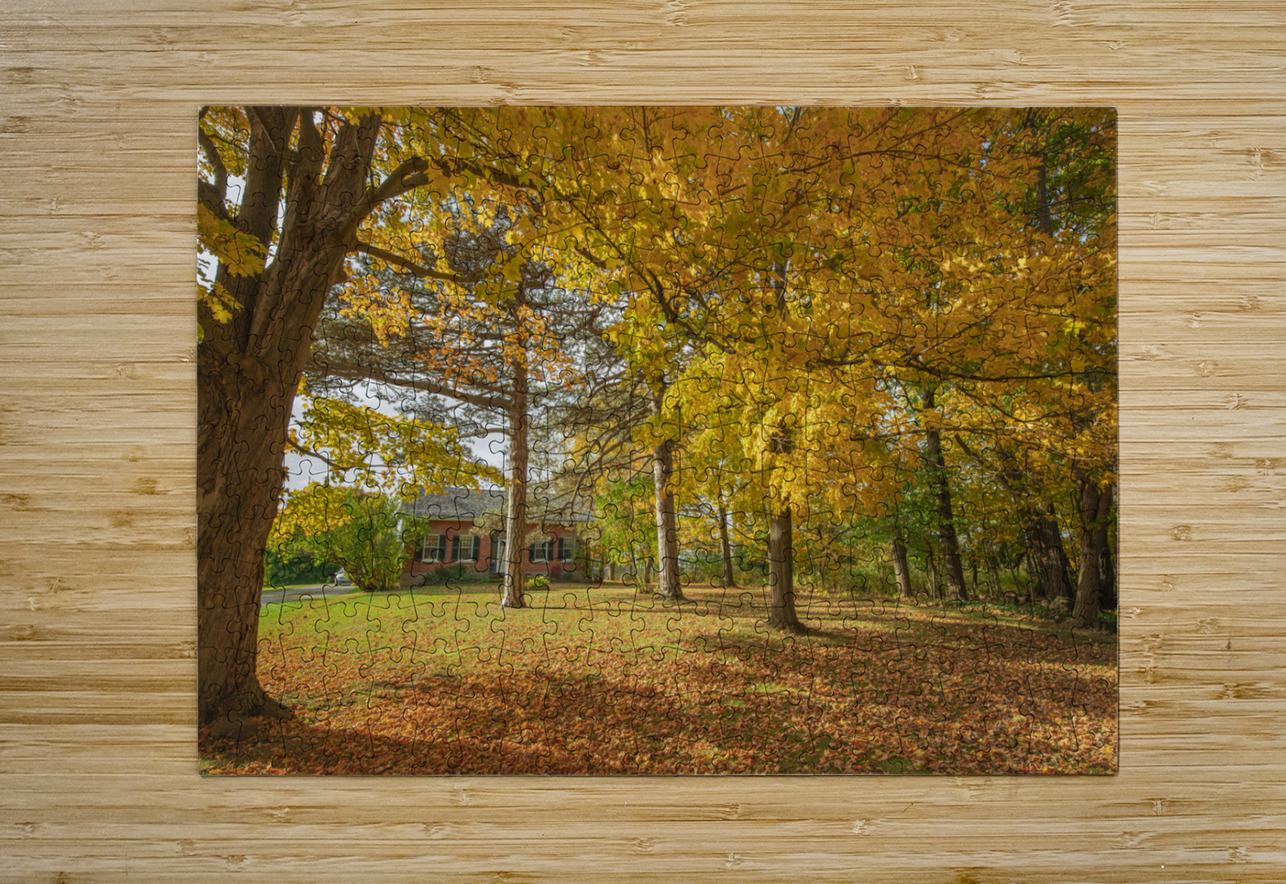 Rural Niagara Autumn Residence Daniel Pekar Photography Puzzle printing