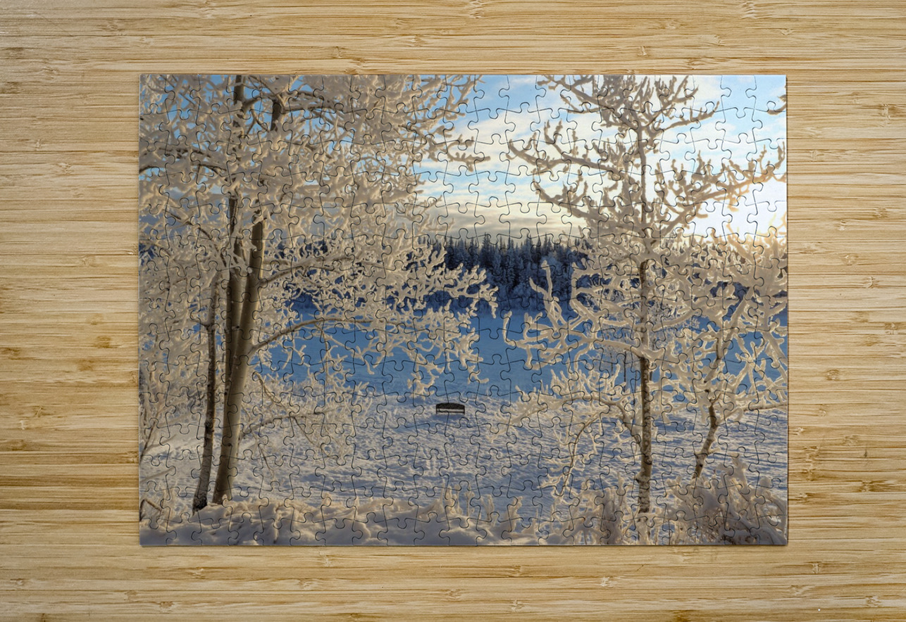 Winter wonderland frost Daniel Pekar Photography Puzzle printing