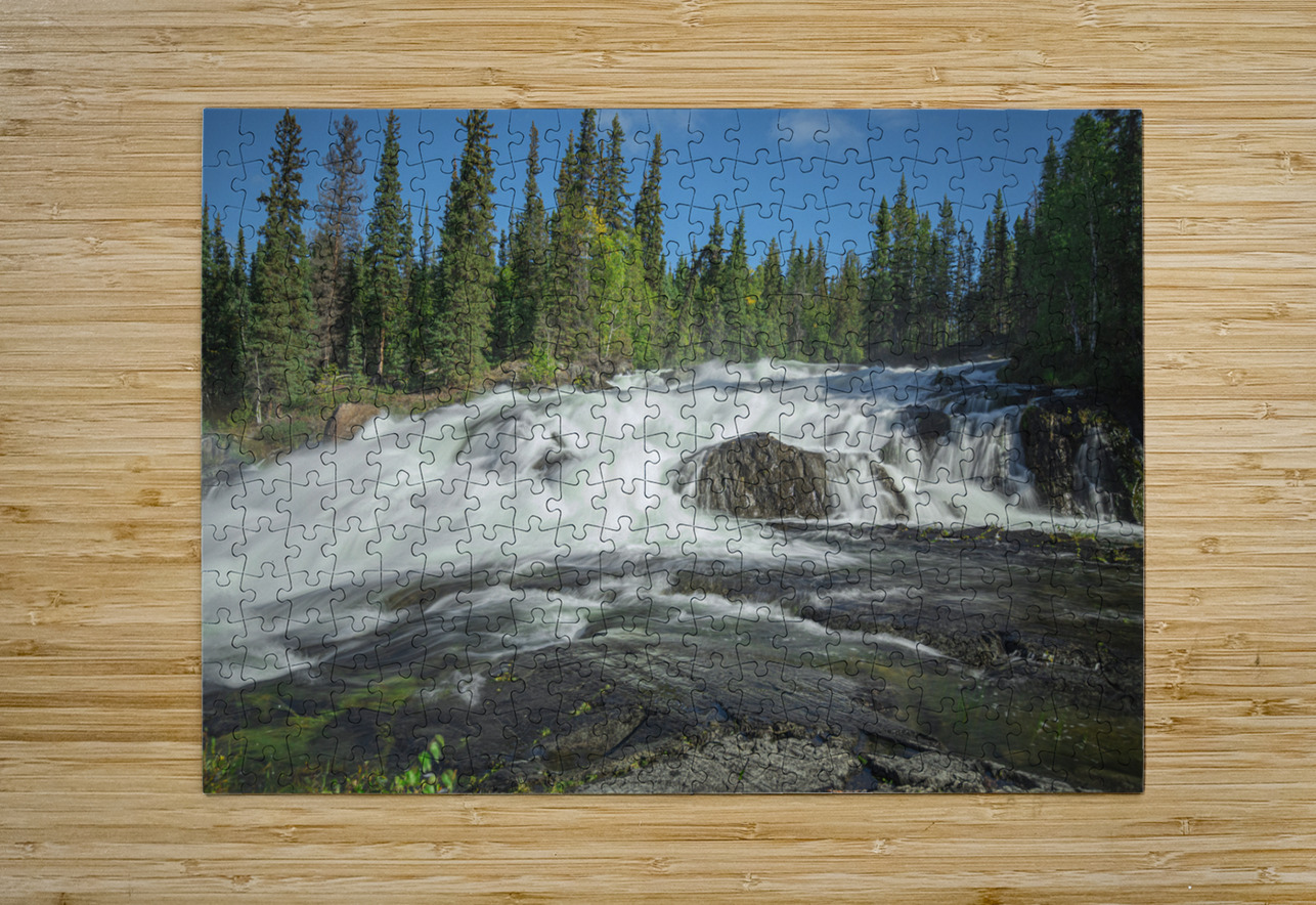 Summer Rampart Falls Majesty Daniel Pekar Photography Puzzle printing