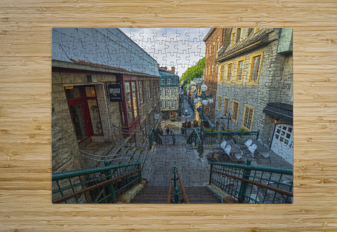 Rue Du Petit Champlain Daniel Pekar Photography Puzzle printing