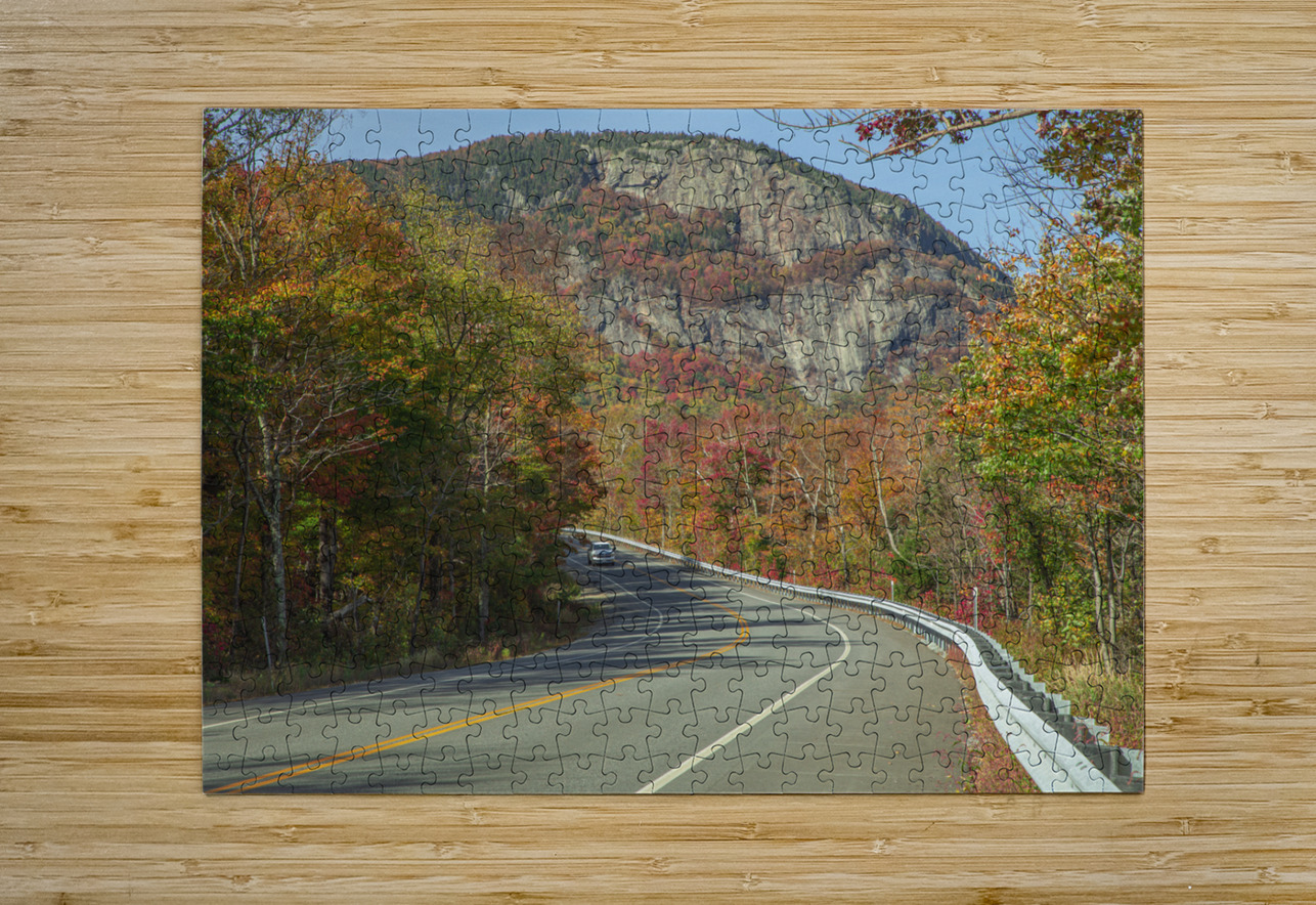 Crawford Notch Autumn Road Daniel Pekar Photography Puzzle printing