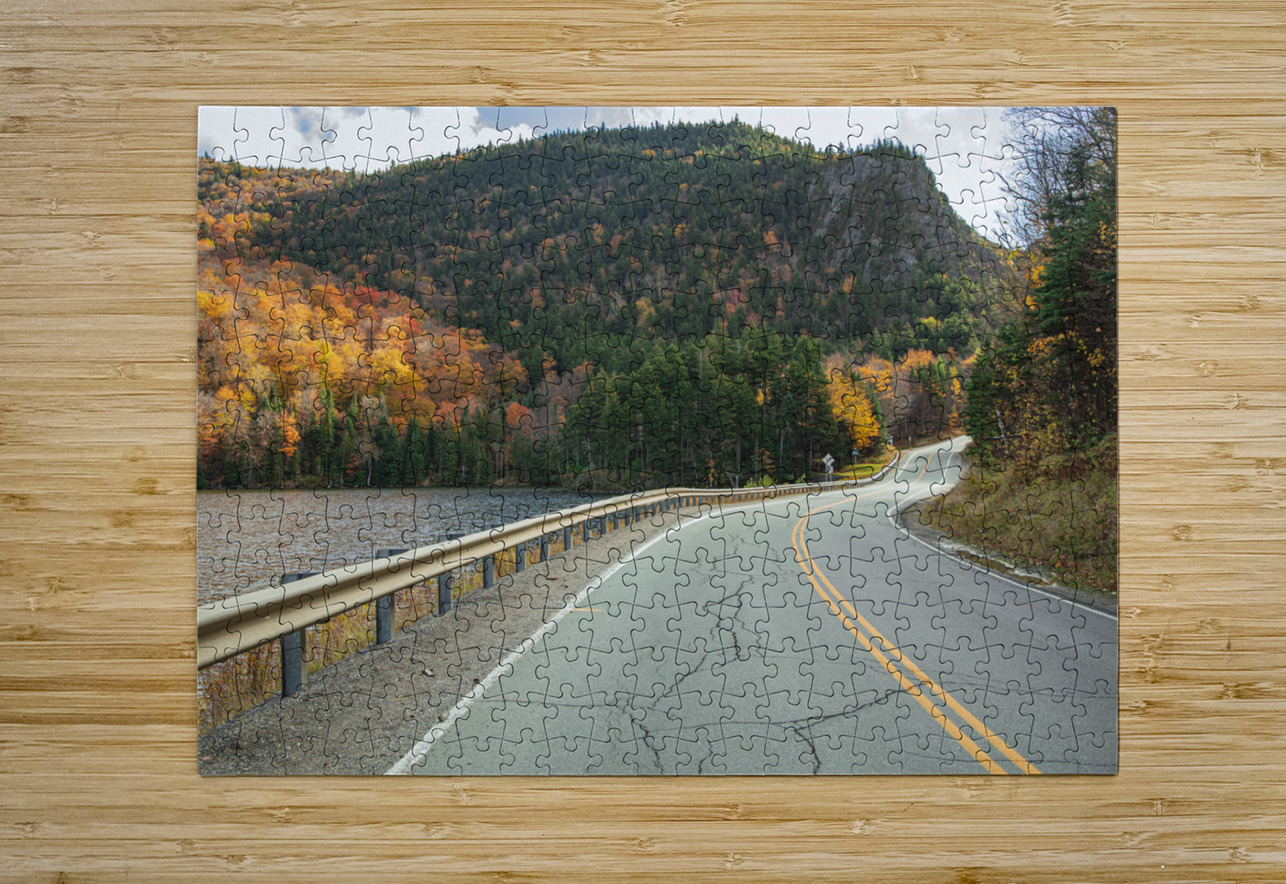Dixville Autumn Scenic Road Daniel Pekar Photography Puzzle printing