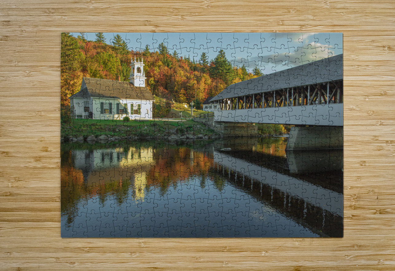 Stark Autumn  Reflections Daniel Pekar Photography Puzzle printing