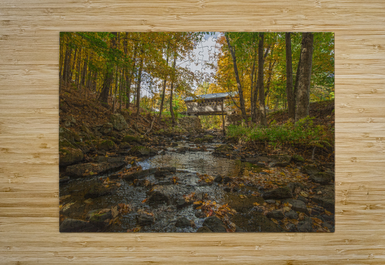 Autumn River Paradise Daniel Pekar Photography Puzzle printing
