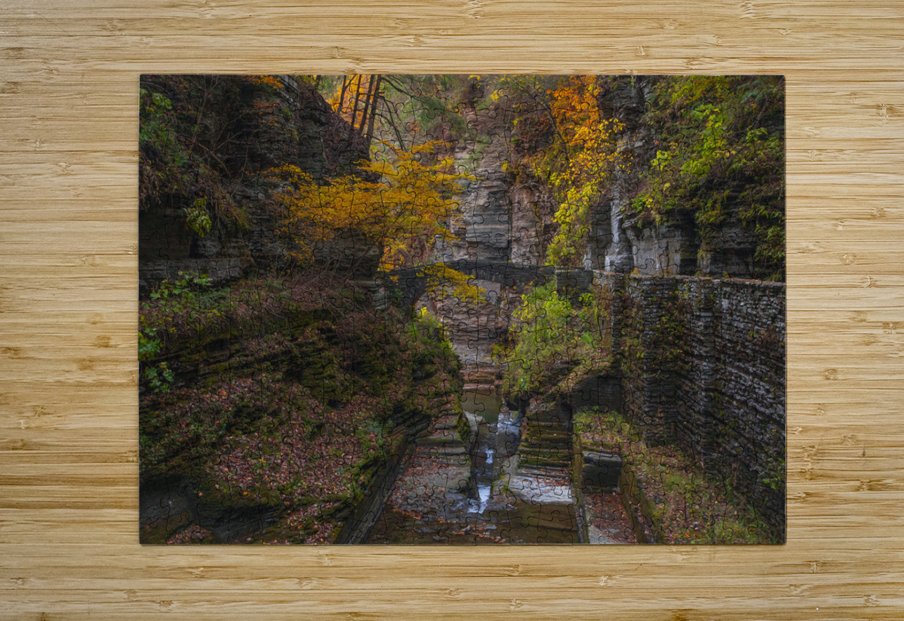 Autumn Gorge Paradise Daniel Pekar Photography Puzzle printing