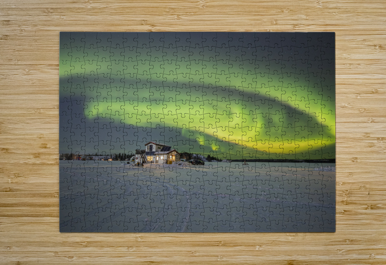Aurora Portal Formation Daniel Pekar Photography Puzzle printing