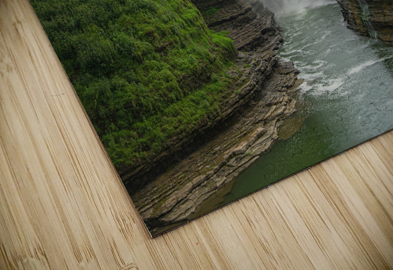 Letchworth Upper Falls Daniel Pekar Photography Puzzle