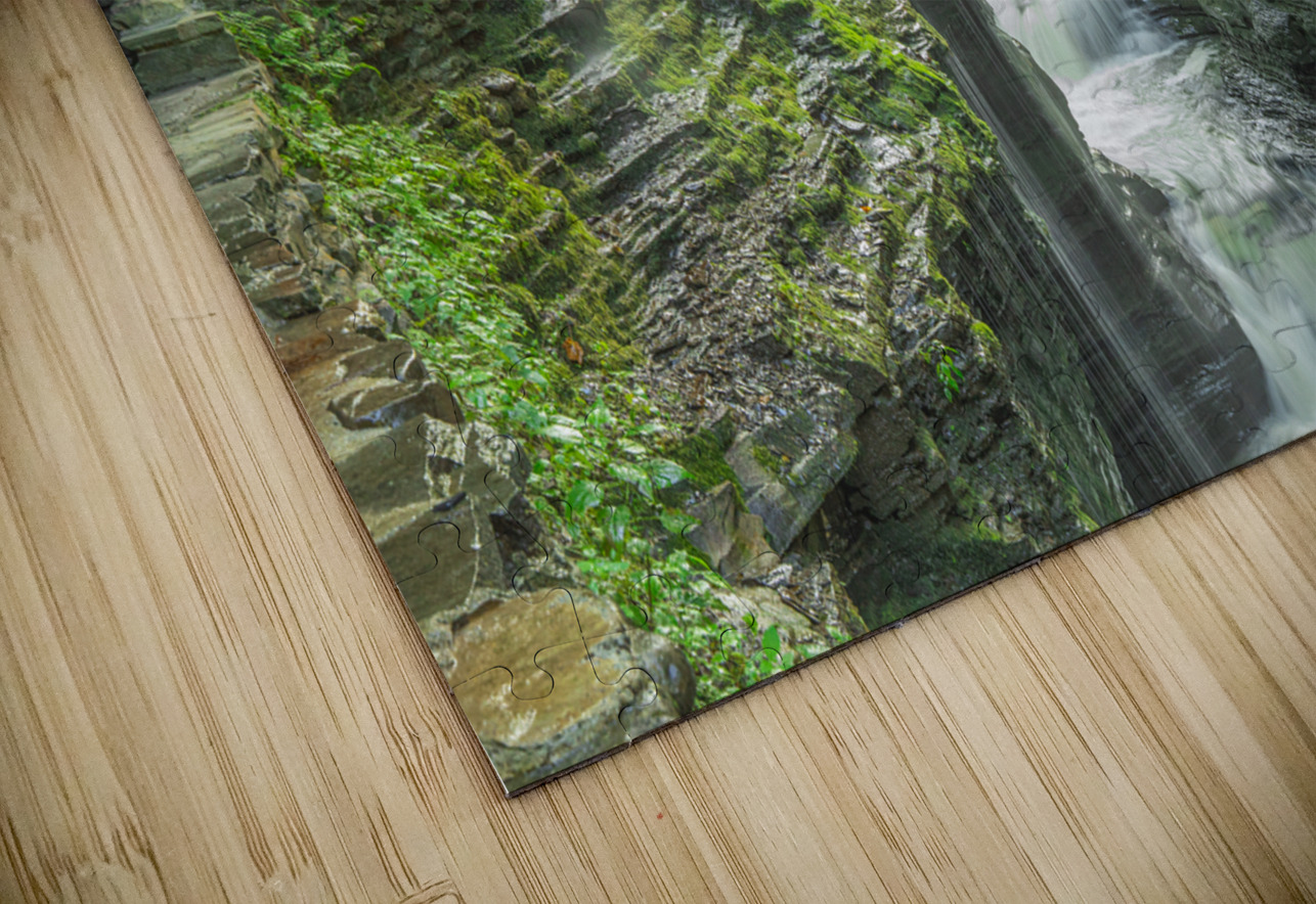 Rainbow Falls Summer Glow Daniel Pekar Photography Puzzle