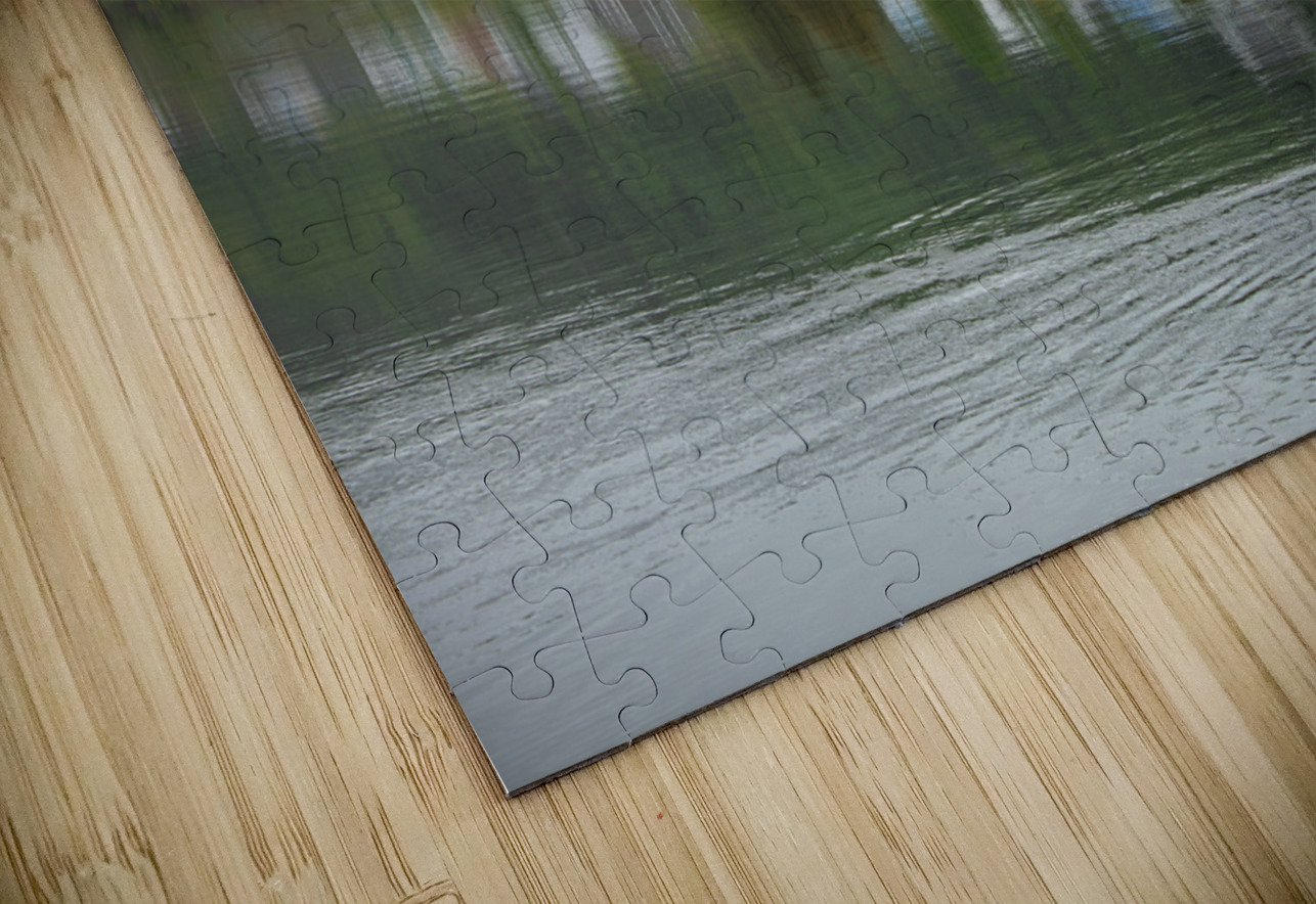 Foggy Spring Morning refections Daniel Pekar Photography Puzzle