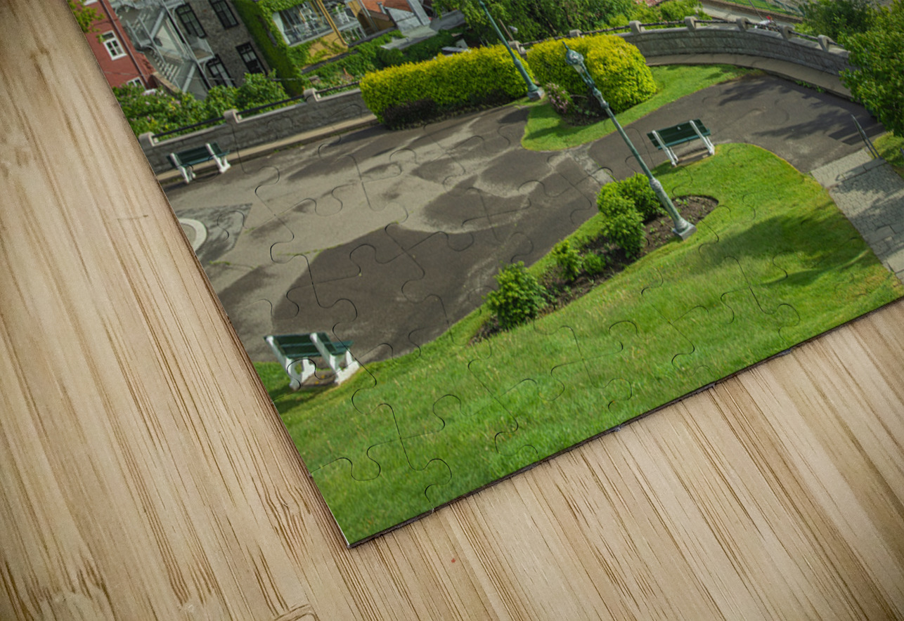 Quebec City Frontenac Lookout Daniel Pekar Photography Puzzle