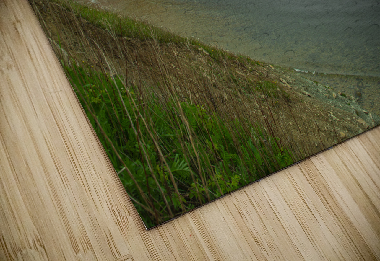 Foggy Seascape of Perce Rock Daniel Pekar Photography Puzzle