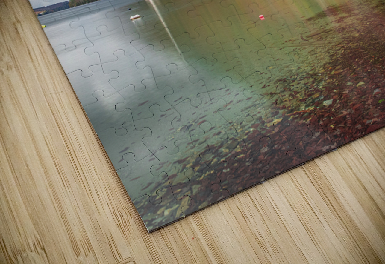 Lake Willoughby Fall Reflection Galore Daniel Pekar Photography Puzzle