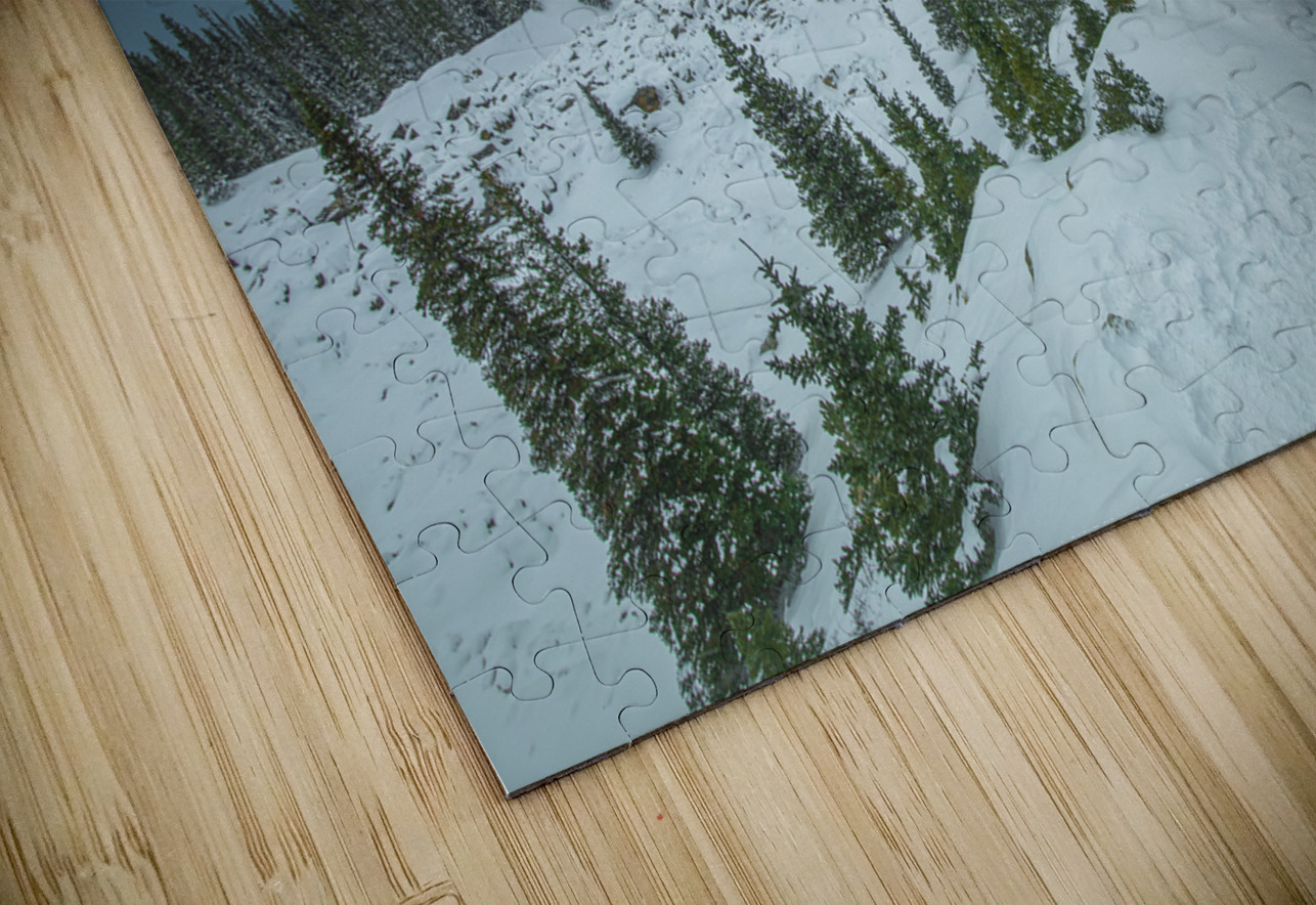 Peyto Lake winter overlook Daniel Pekar Photography Puzzle