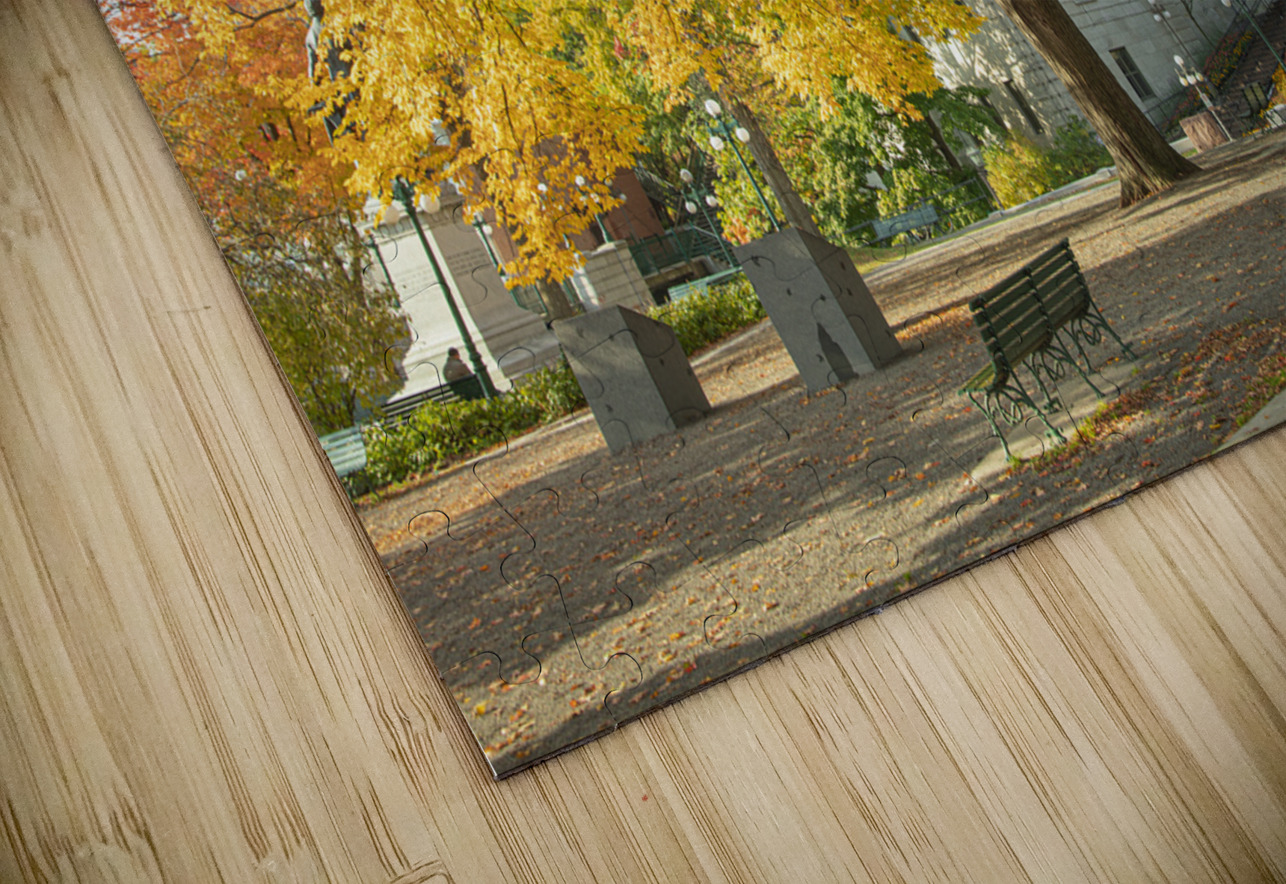 Autumn Splash in Quebec City Daniel Pekar Photography Puzzle