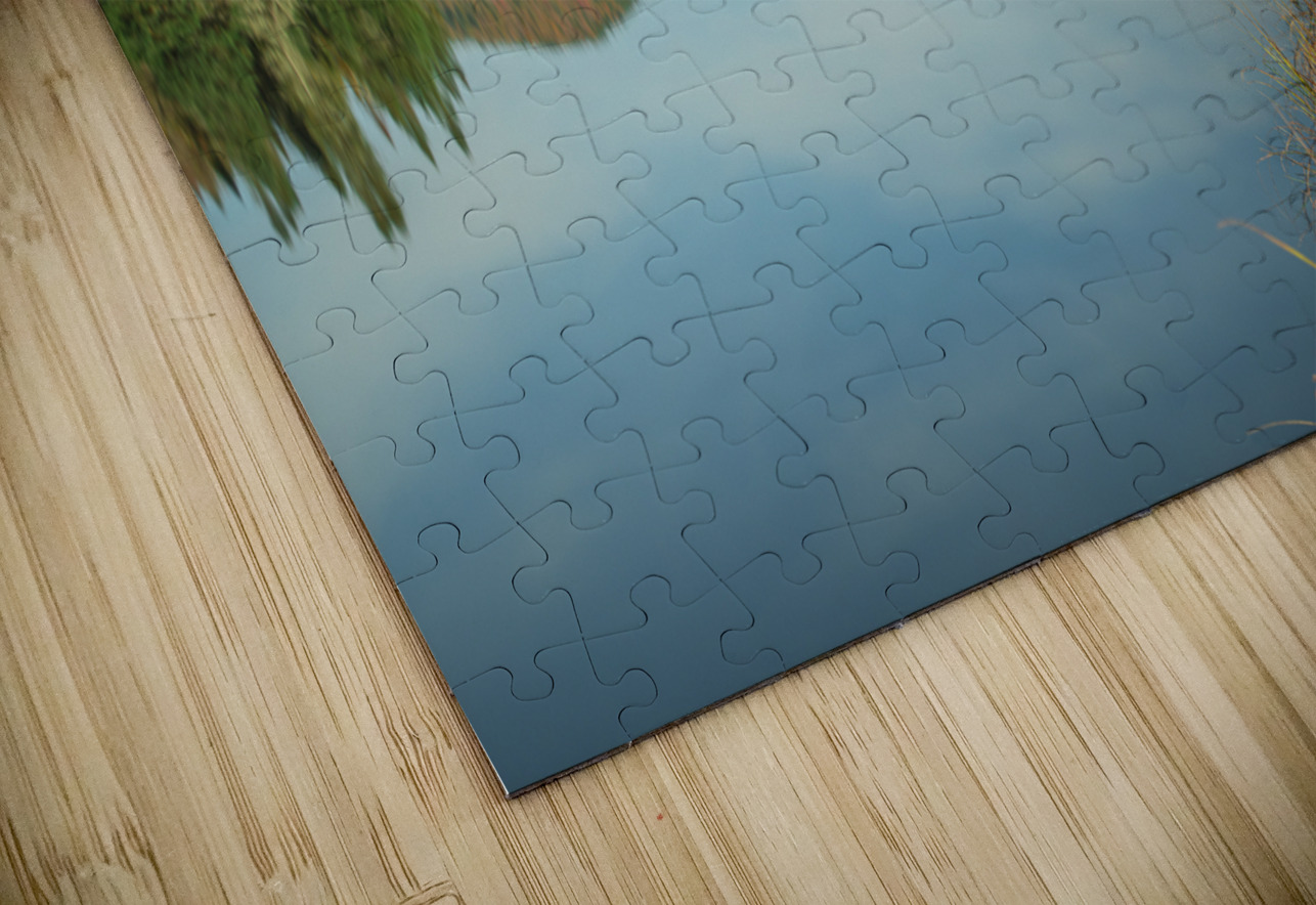 Jacques Cartier Fall reflections Daniel Pekar Photography Puzzle