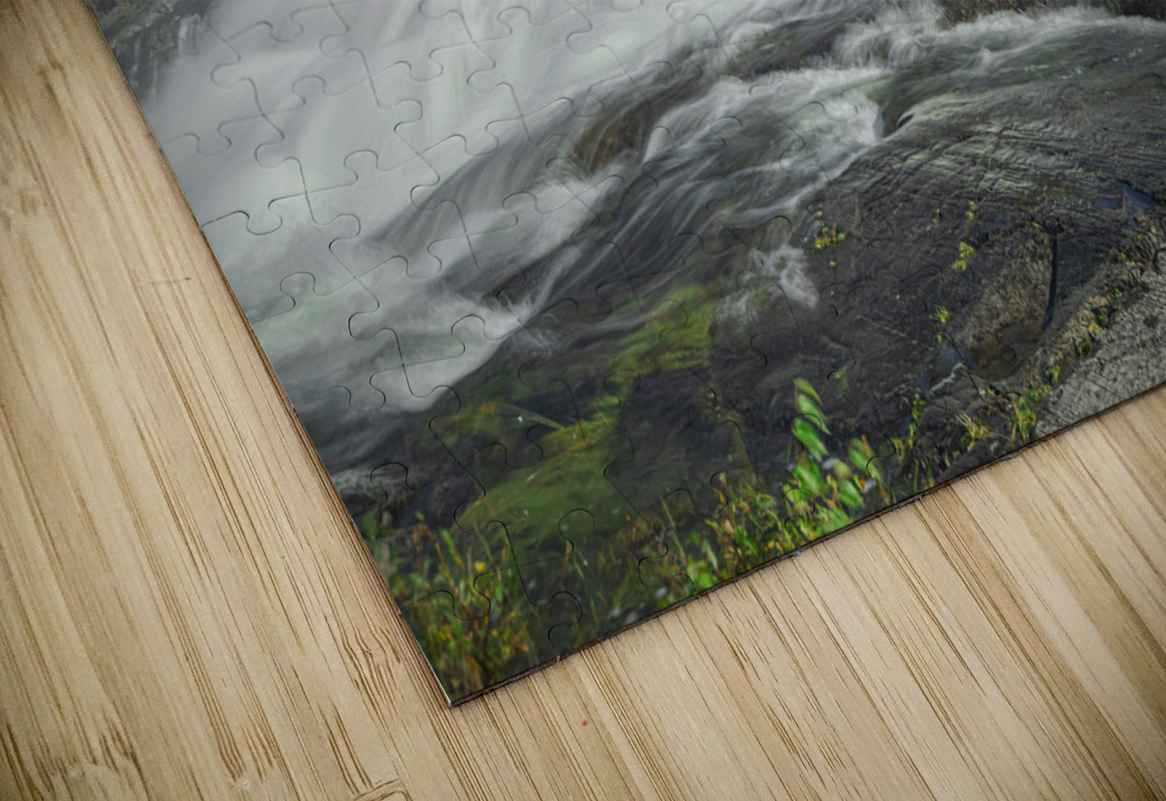 Summer Rampart Falls Majesty Daniel Pekar Photography Puzzle